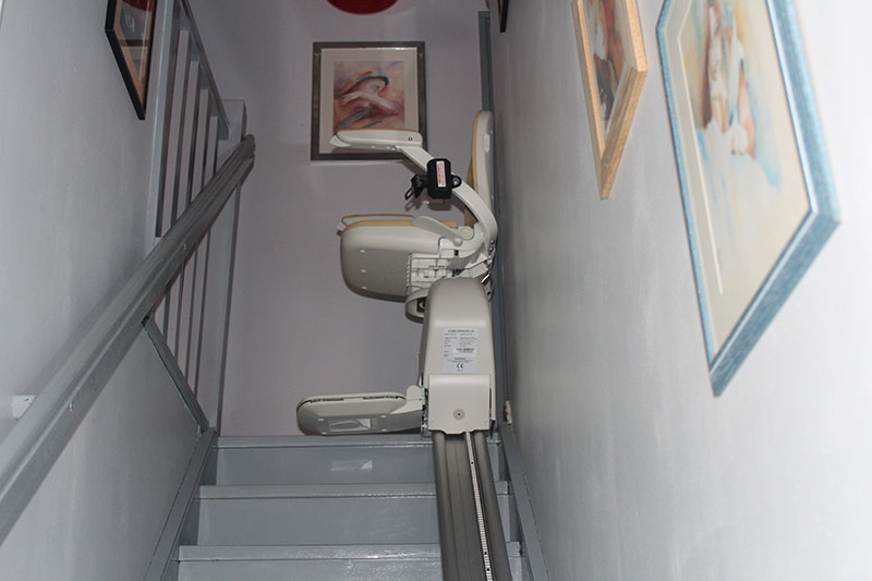 Ascenseurs Saulière - BéziersMonte-escaliers droit