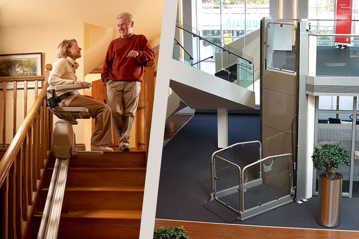 Ascenseur privatif ou monte-escaliers... que choisir - Saulière