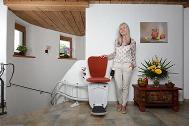 Monte-escaliers : une installation sur le long terme - Saulière