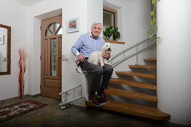 Monte-escaliers : minimum de travaux, maximum de confort - Saulière